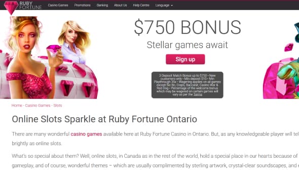 Ruby Fortune Slots